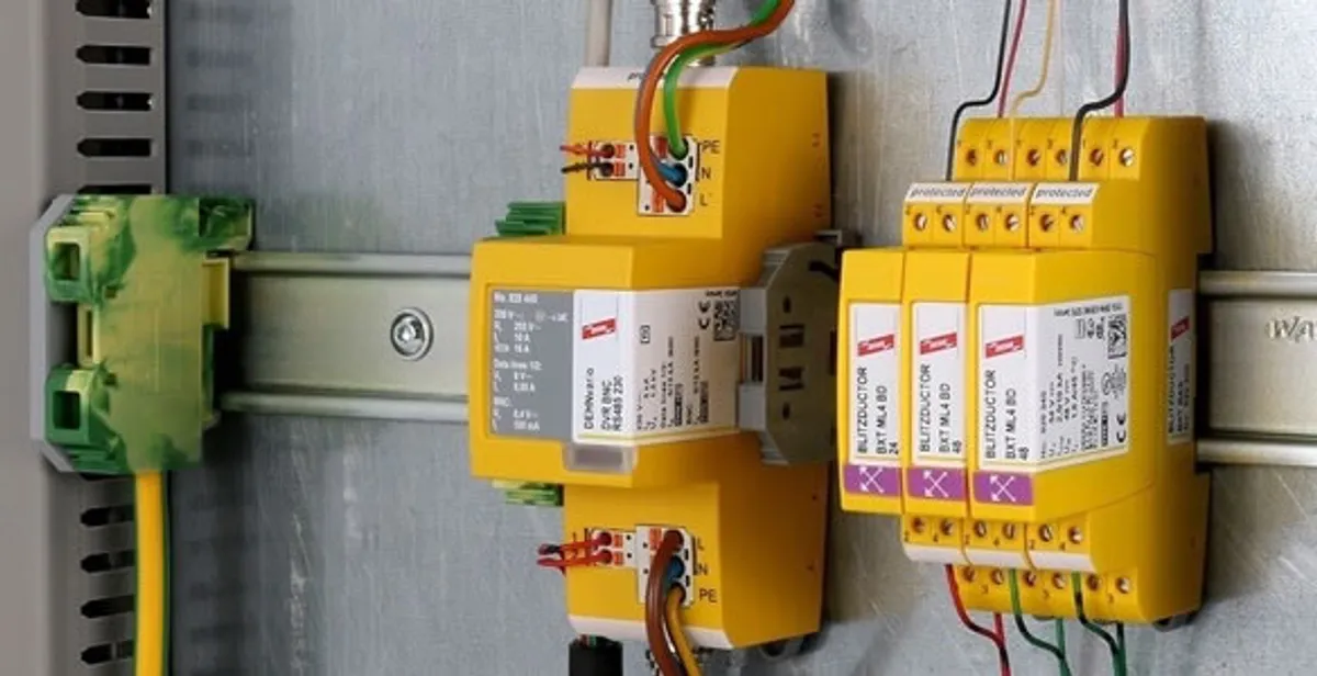 lightning surge protection system with surge suppressors installed by electrical service professionals in San Jose, CA