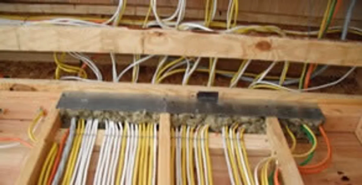 new construction wiring services with organized electrical rough-in performed by licensed electricians in San Jose, CA